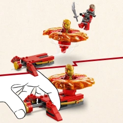LEGO NINJAGO SMOCZY SPINNER SPINJITZU KAIA CZERWONY NINJA 54 EL. 71823