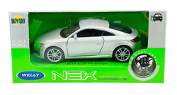 2014 AUDI TT COUPE METALOWY SAMOCHODZIK KOLEKCJONERSKI WELLY 1:34