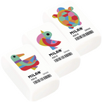 GUMKA DO ŚCIERANIA MAZANIA Z KOLOROWYM NADRUKIEM ZWIERZAKÓW MILAN - 3 szt.