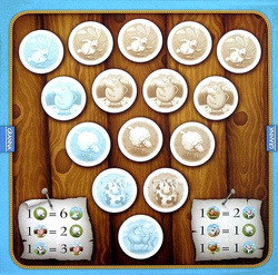 GRA PLANSZOWA RODZINNA SUPER FARMER DE LUX EDYCJA SPECJALNA GRANNA