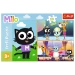 PUZZLE 24 MAXI PRZYGODY MAŁEGO KOTKA MILO DEA PLANETA 14371 TREFL