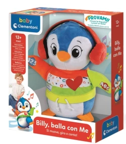 TAŃCZĄCY PINGU PLUSZAK MASKOTKA INTERAKTYWNA PINGWIN ŚWIECI CLEMENTONI