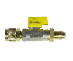 ZAWÓR ODCINAJĄCY DO WĘŻA SERWISOWEGO REFCO CA-1/4 SAE-Y 1/4" x 1/4"