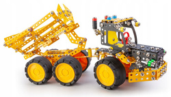 MAŁY KONSTRUKTOR 7W1 MUCK ALEXANDER METALOWY POJAZD WYWROTKA HELIKOPTER