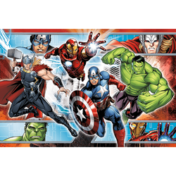 PUZZLE MARVEL AVENGERS 300 ELEMENTÓW HULK IRONMAN THOR 23000 TREFL