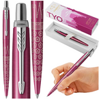 DŁUGOPIS PARKER JOTTER GLOBAL ICONS TOKYO RÓŻOWY KORPUS NIEBIESKI WKŁAD