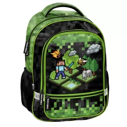 PLECAK SZKOLNY MŁODZIEŻOWY PASO DLA CHŁOPCA MINECRAF DLA GRACZA PIXEL