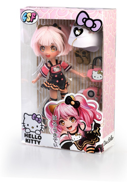 LALKA DIVA ROLLER NA WROTKACH HELLO KITTY MANGA MODA JAPOŃSKA PRZEGUBOWA