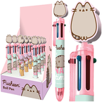 DŁUGOPIS AUTOMATYCZNY PUSHEEN KOTEK 6w1 0,7mm SZKOLNY STMAJEWSKI - 12 sztuk