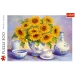 PUZZLE 500 EL. SŁONECZNIKI BUKIET KWIATÓW KWIATY UKŁADANKA TREFL 37293