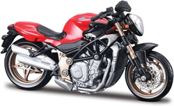 MOTOCYKL BBURAGO 1/18 - MV AGUSTA BRUTALE ORO