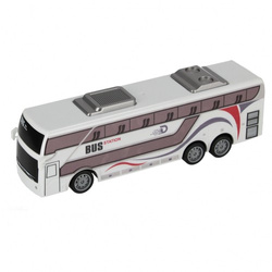 AUTOBUS ZDALNIE STEROWANY MIEJSKI BIAŁY PILOT R/C POJAZD MEGA CREATIVE