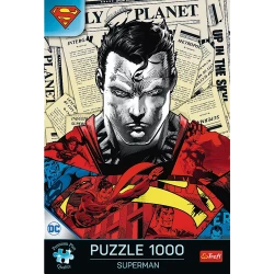 PUZZLE 1000 ELEMENTÓW PREMIUM PLUS SUPERMAN DC COMICS 10884 TREFL