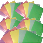 TECZKA Z GUMKĄ A4 PASTELOWA BIUROWA SZKOLNA 300gsm OFFICE PRODUCTS - 25 szt