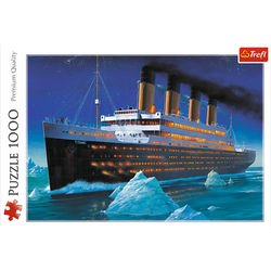 PUZZLE 1000 ELEMENTÓW TITANIC STATEK UKŁADANKA 10080 - TREFL
