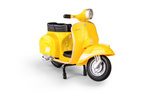 SKUTER VESPA 1976 200 RALLY ŻÓŁTY MODEL METALOWY POJAZD 1:18