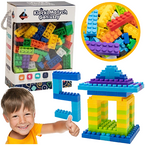 KLOCKI KONSTRUKCYJNE MAŁYCH GENIUSZY KOLOROWE BASIC 240 ELEMENTÓW ASKATO