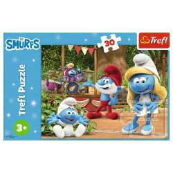 PUZZLE 30 ELEMENTÓW SMERFY SMERFETKA UKŁADANKA 18312 TREFL