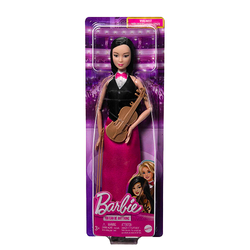 BARBIE SKRZYPACZKA LALKA RUCHOMA SUKIENKA SMOKING INSTRUMENT MUZYK MATTEL