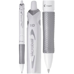 DŁUGOPIS OLEJOWY ACROBALL M WHITE CZARNY WKŁAD 1,0mm SZKOLNY BIUROWY PILOT