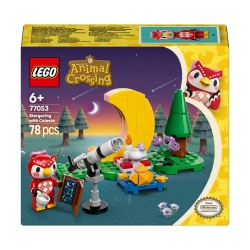 LEGO ANIMAL CROSSING OBSERWACJA GWIAZD Z CELESTE FIGURKA AKCESORIA 77053