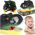 MASKA DINOZAURA REGULOWANA KARNAWAŁOWA BAL PRZEBIERAŃCÓW DŹWIĘKI ŚWIATŁA