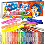 PASTELE OLEJNE BAMBINO KREDKI 24 KOLORY MAJEWSKI INTENSYWNE MIĘKKIE