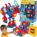 SUPER THINGS ROBOT POJAZD 2w1 TURBO WARRIOR POWER FIGURKA + TORBA LEGO