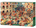 PUZZLE 3000 GONITWA BYKÓW W PAMPELUNIE HISZPANIA TRADYCJA BYKI CASTORLAND