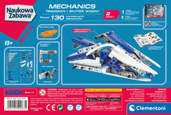 KLOCKI KONSTRUKCYJNE MECHANICS SKUTER WODNY TRIMARAN LABORATORIUM MECHANIKI
