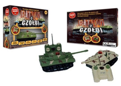 BITWA NA DWA CZOŁGI CZOŁG ZDALNIE STEROWANY RC