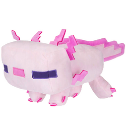 MINECRAFT PLUSZAK MASKOTKA AKSOLOTL PRZYTULANKA PIXELE MIĘKKA PLUSZOWA