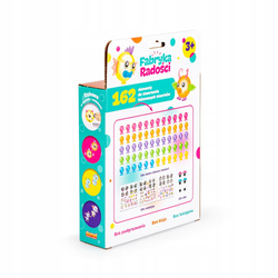 FABRYKA RADOŚCI KREATYWNY ZESTAW UZUPEŁNIAJĄCY BALONY NAKLEJKI DIY DUMEL