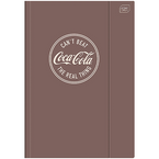TECZKA NA DOKUMENTY A4 Z GUMKĄ COCA COLA KARTONOWA BRĄZOWA INTERDRUK