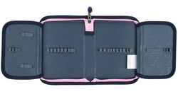 PIÓRNIK DWUKLAPKOWY ST.RIGHT CATS KOTKI KOCIE ŁAPKI GRANATOWY