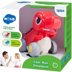 DINOZAUR UCIEKAJĄCY INTERAKTYWNY Z NAPĘDEM RUSZA SZCZĘKĄ E7968B HOLA
