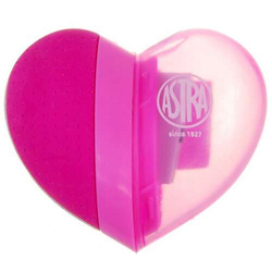 TEMPERÓWKA Z GUMKĄ ASTRA 2w1 SERDUSZKO GUMKA DO MAZANIA SERCE