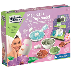 MASECZKI PIĘKNOŚCI TWORZENIE MASECZEK DO TWARZY DOMOWE SPA CLEMENTONI