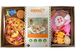 PIZZA I TORT DO KROJENIA JEDZENIE NA RZEPY EDUKACYJNE GOTOWANIE