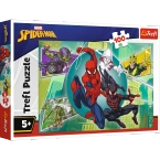PUZZLE 100 ELEMENTÓW SPIDERMAN - PAJĘCZA MASKA UKŁADANKA TREFL 16519