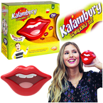 GRA TOWARZYSKA RODZINNA KALAMBURY DŹWIĘKNIJ TO 2 TRYBY USTA KARTY DUMEL