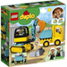 LEGO DUPLO CIĘŻARÓWKA KOPARKA GĄSIENICOWA BUDOWA DUŻE KLOCKI 10931