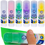 KLEJ SZKOLNY W SZTYFCIE ASTRA PASTELOWY 15g MOCNY TRANSPARENTNY - 6 sztuk