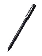 DŁUGOPIS OLEJOWY ERGONOMICZNY Z ZATYCZKĄ 0,7 MM CZARNY IZEE PENTEL