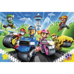 PSI PATROL PUZZLE 100 EL. EKIPA PSI PATROL NA MOTORACH 16430 TREFL 