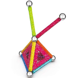 GEOMAG KLOCKI MAGNETYCZNE GLITTER BŁYSZCZĄCE 22 EL