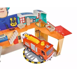 STRAŻAK SAM REMIZA STRAŻACKA XXL STRAŻ POŻARNA ŚWIATŁO DŹWIĘK FIGURKI SIMBA