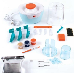 MAKE IT REAL ZESTAW KREATYWNY DO TWORZENIA CERAMIKI KOŁO GARNCARSKIE GLINA