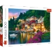 PUZZLE 500 ELEMENTÓW JEZIORO COMO WŁOCHY WIDOK UKŁADANKA TREFL 37290