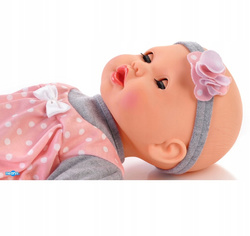 LALKA INTERAKTYWNA BOBAS MIMICZNY ZE SMOCZKIEM 41cm MÓWI ŚPIEWA RUSZA BUZIĄ